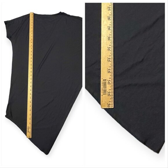 Athleta Sunlover Hilo Asymmetric Dress, Black, Size XXS - Picture 11 of 16